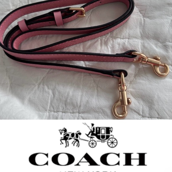 Coach Handbags - COACH crossbody strap for Coach Teri Shoulder Bag
Signature Canvas Powder Pink